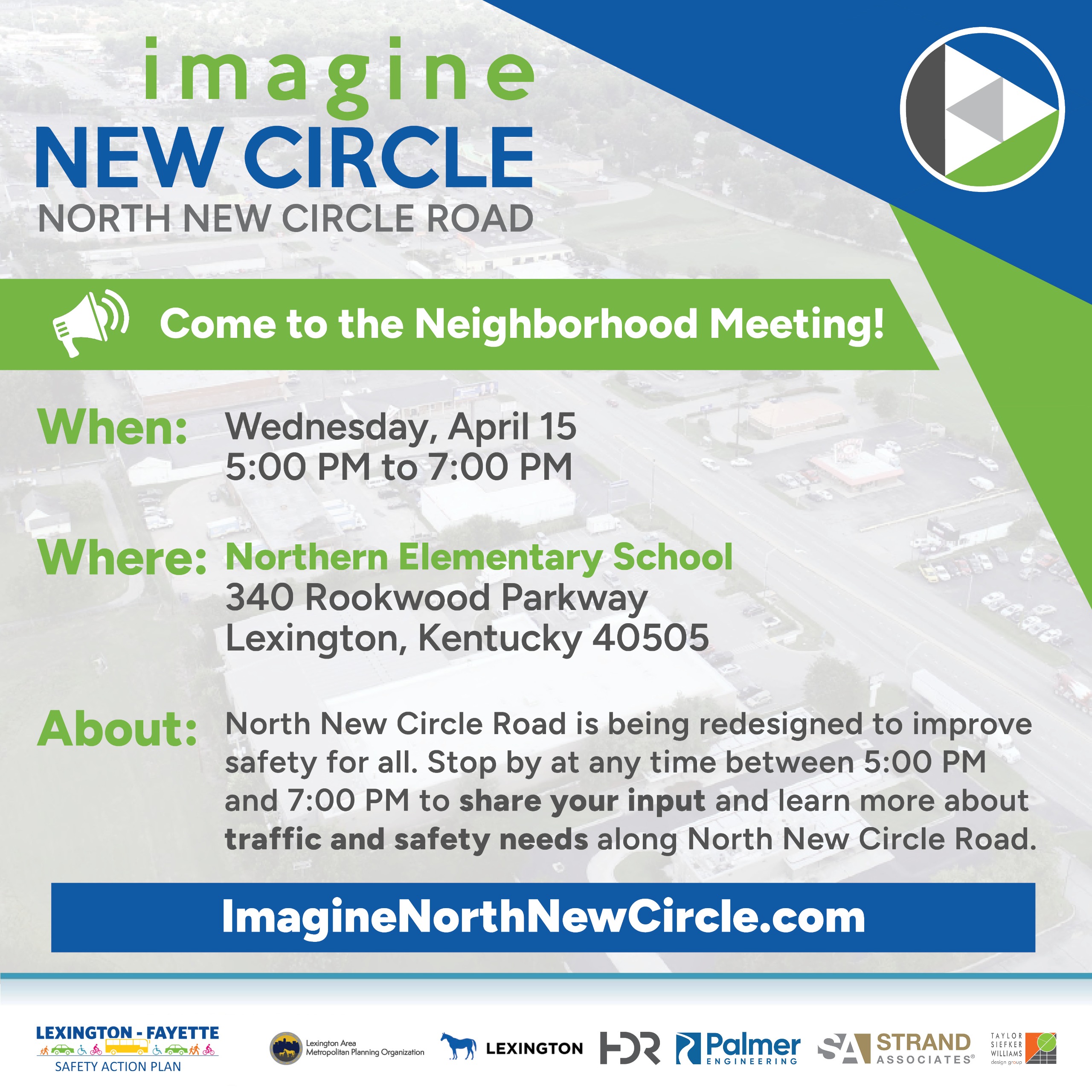 Imagine North New Circle Road Public Meeting Advertisement